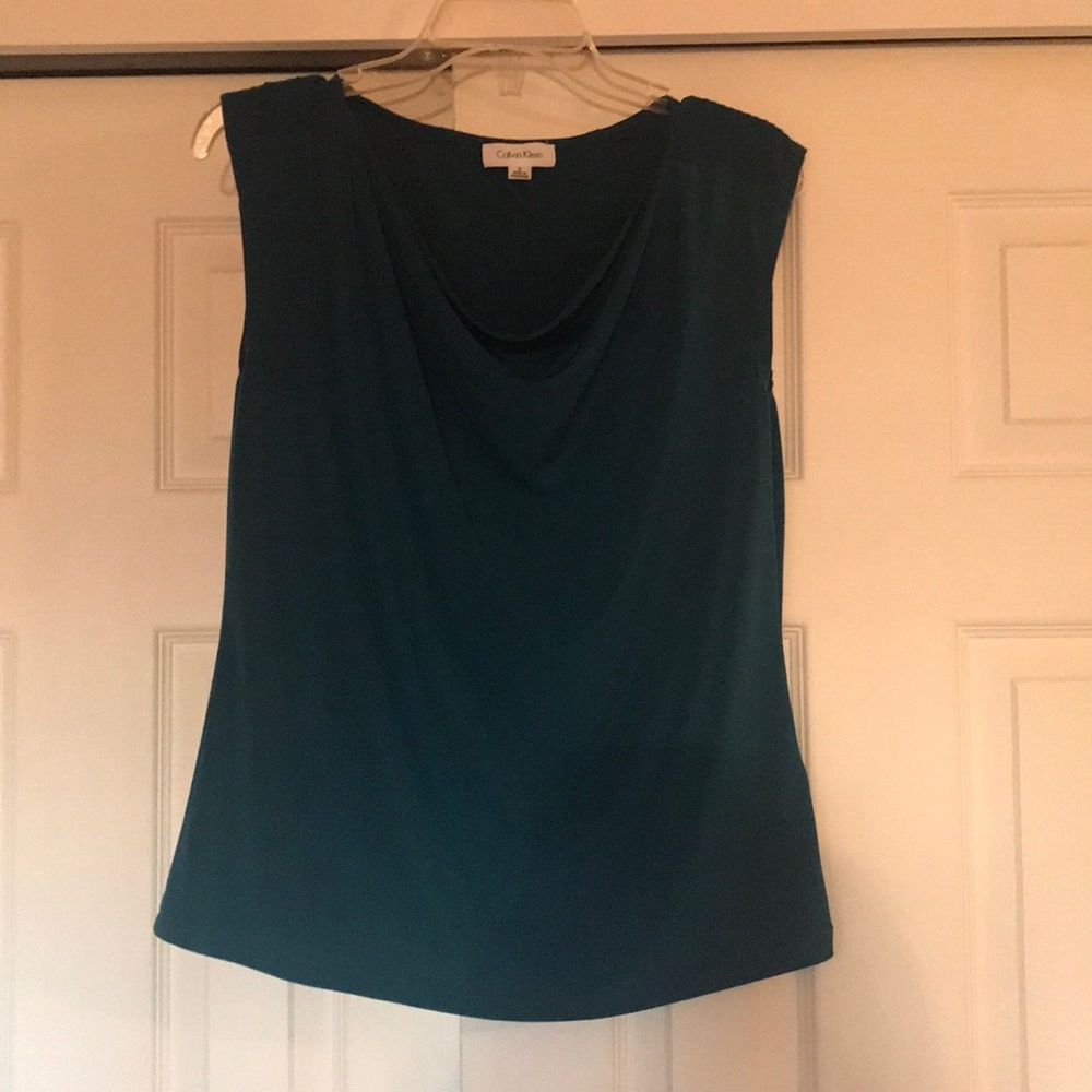 Turquoise blouse